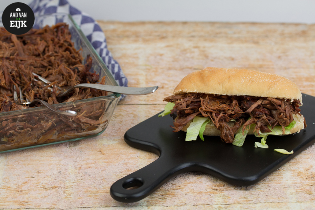 recept broodje pulled beef
